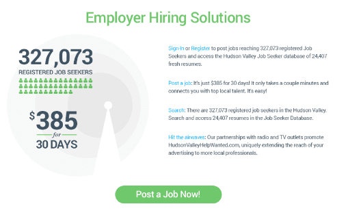 RegionalHelpWanted employer hiring solutions stats